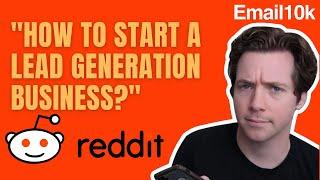 Lead Generation Expert Responds to "Lead Generation" Reddit thread | Alex Berman Reacts