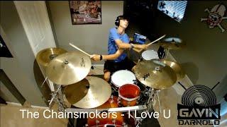 Gavin Darnold - The Chainsmokers - I Love U (Drum Cover)