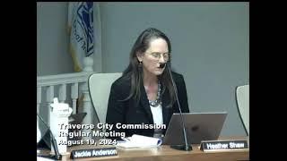 Traverse City Commission Regular Meeting - 8/19/2024