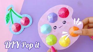 DIY Pop It Fidgets! Viral TikTok fidget toys / how to make Pop It fidgets /TikTok fidget toy