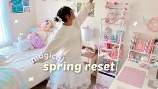 Spring reset  dusting my magical girl collection, deep cleaning, Doremi fan first, human second