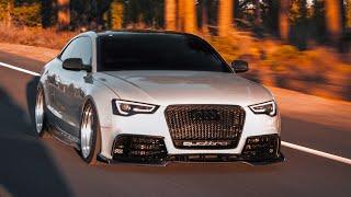 LATE NIGHT POV DRIVE IN A SUPERCHARGED AUDI S5 (LOUD EXHAUST)