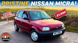 THIS 30-YEAR-OLD NISSAN MICRA Has Just 12,500 Miles!