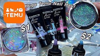 HUGE TEMU NAIL HAUL! 20+ ITEMS UNDER $40 | SUPER AFFORDABLE NAIL SUPPLIES | Nail Haul