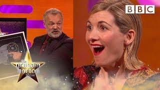 Jodie Whittaker surprised with Silver Disc for Coldplay’s Yellow cover | Graham Norton Show - BBC