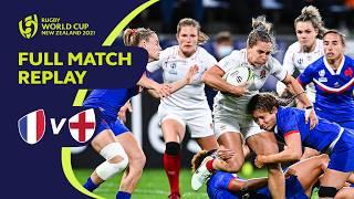 Rivals battle in intense thriller | France v England | Full Match Replay | Rugby World Cup 2021