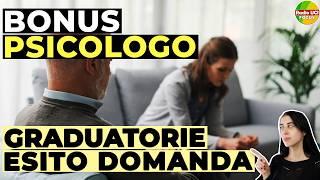 GRADUATORIE BONUS PSICOLOGO‍️: Come vedere l'esito della domanda