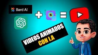 Como Hacer VIDEOS ANIMADOS para Youtube con Inteligencia Artificial [Google + ChatGpt]