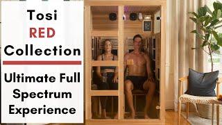 An Introduction to the Tosi RED Full Spectrum Infrared Sauna Collection