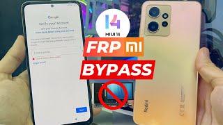 Redmi Note 12 Miui 14 Frp Bypass/Unlock Without Pc 2024