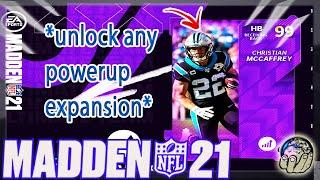 HOW TO UNLOCK ANY POWERUP EXPANSION PLAYER IN MADDEN 21 ULTIMATE TEAM! | Madden 21 Tips & Tricks