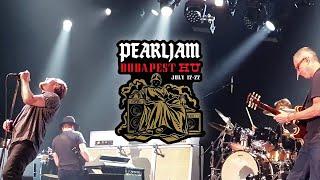 PEARL JAM 2022 BUDAPEST Full Show / Multicam / Soundboard