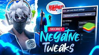 SECRET: Best Negative TWEAKS for Bluestacks || Free Fire New Tweaks 2025 || Msi