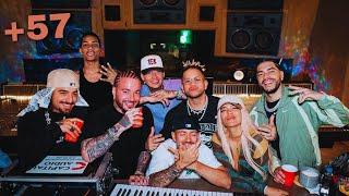 “+57: Karol G, Feid, Maluma, J Balvin, Ryan Castro y Bless  El Nuevo Himno del Perreo”