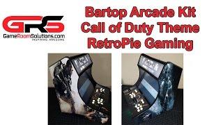 GameRoomSolutions com Bartop Arcade Deluxe Call of Duty Tribute