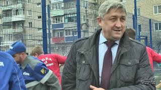 Фролово. Благоустройство спортивной площадки
