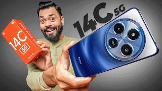 Redmi 14C 5G Unboxing & First Look  Snapdragon 4 Gen 2, Glass Back & More