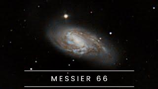 Messier 66 imaged on a Sony A7 & XX14G GoTo Telescope | 4K