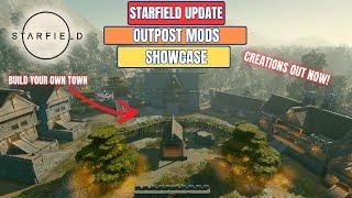 Starfield | Creations UPDATE is here! (New Outpost Mods Showcase) (TG's Luxury Homes)
