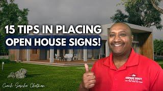 15 Tips Placing Open House Signs | Real Estate