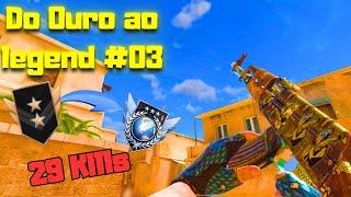 STANDOFF 2 - do OURO ao LEGEND #03 | Fiz 29 KILLS nessa partida SERÁ QUE GANHEI?