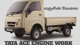 TATA ace  engine overhaul (skilled mechanic Tamil)