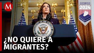 Kamala Harris promete "consecuencias" para inmigrantes irregulares