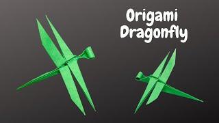 Origami Dragonfly | Easy Origami Animals