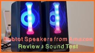Bobtot Speakers from Amazon Review & Sound Test 