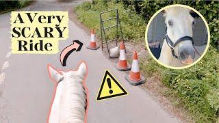 Get ready with me for a very scary ride - POV horse ride - This Esme AD