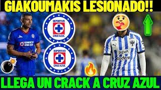 giorgos giakoumakis SE LESIONA EN SU DEBUT, SE CONFIRMA NUEVO REFUERZO DE CRUZ AZUL