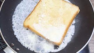 Soft Milk Butter Toast | Healthy Breakfast Recipe