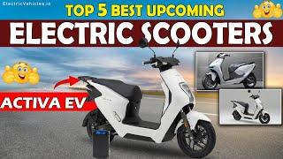 Top 5 Best Upcoming Electric Scooters 2024 | Electric Scooters in India | Electric Vehicles India