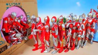 Ultraman and Power Rangers Come Out of Box. Belt Conveyor DIY Toy