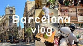 Barcelona vlog⎢First time in the city! flea markets, coffee shops & everything between