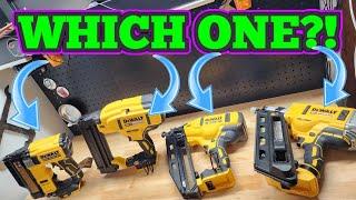 Which DeWALT Cordless Nailers Are Right For You?