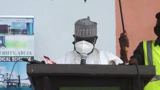 Plateau State Governor commission Senate building at Veritas university