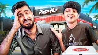 Sajid Bhai Sy Pizza Loot Liya