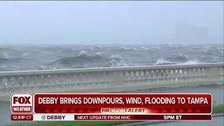 Bridges, Waterways Closed In Tampa As Debby Slams Florida