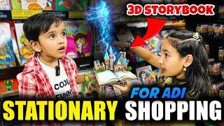 Stationary Shopping for Adi’s New School Session ️ | Nursery Essentials |#LearnWithPari #aadyansh