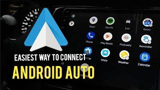 How to connect Android Auto to a car head unit (Easiest way)