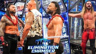 WWE Elimination Chamber 2025 Full Highlights And Results - The Rock Helps Roman Reigns To Win, Seth?