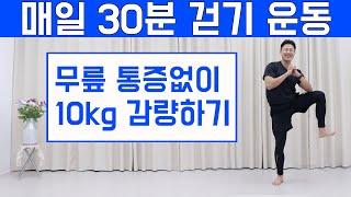 무조건 10kg 빠지는 집에서 30분 걷기 다이어트 (feat.다이어트 댄스)