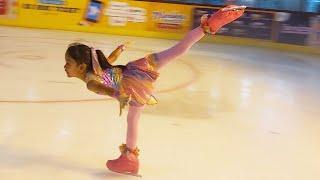 Zara Cute Lomba Ice Skating pakai Baju Desainan Zara sendiri | Video Inspiratif Anak Indonesia