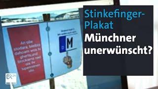 Stinkefinger-Schild in Miesbach: Münchner unerwünscht in Ausflugsgebieten? | Abendschau | BR24