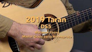 Dream Guitars - 2019 Taran DS5, Macassar Ebony/Master Grade Swiss Moonspruce #guitardemo