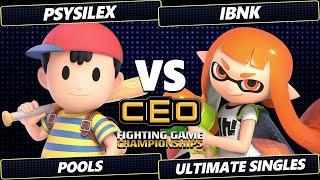 CEO 2024 - Psysilex (Ness) Vs. ibnk (Inkling) Smash Ultimate - SSBU