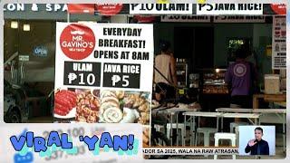 Kainan sa Quezon City, dinarayo dahil P10 lang ang mga ulam | Frontline Weekend