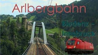 Führerstandsmitfahrt Arlbergbahn Bludenz - Innsbruck [HD] - Cab Ride - ÖBB 1116