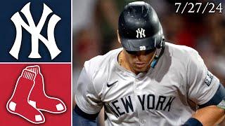New York Yankees @ Boston Red Sox | Game Highlights | 7/27/24